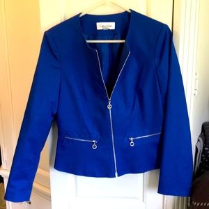 Calvin Klein lined blazer